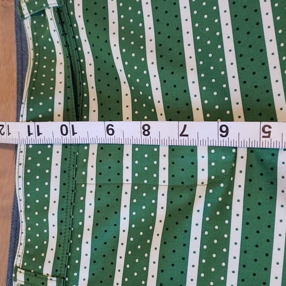 LADIES ANTHROPOLOGIE MEADOW RUE STRIPED MADISON SHORTS SZ2 - Picture 12 of 15